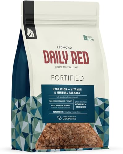 Daily Red Complete Wellness, Fortified Mineral Mix Supplement for Horses (5 LB) - size: 5 LB