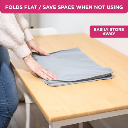 Cedar Clothes Storage Bag Organizer, Protects From Moths, Set of 2, Grey - color: Grey