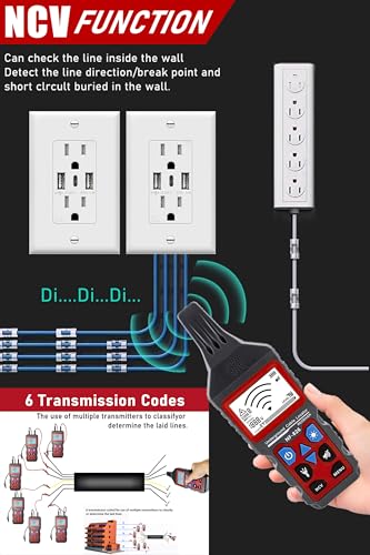 NF-826 Underground Wire Locator Wire Tracker Circuit Tracker
