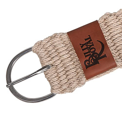 Billy Royal Western Horse Cinch | Non-Irritating Strings | Saddle Comfort and Stability | Stainless Steel | Durable & Soft/Natural - size: 30", style: Mohair Straight