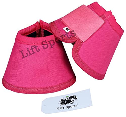 Horse Bell Boots 8 Colors Over Reach No Turn Bell Boots Wrap Tack Protection Equine