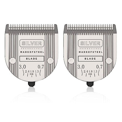5 in 1 Replacement Blades Compatible with WAHL Bravura .Chromado - color: Silver