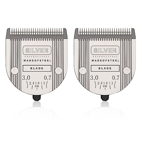 5 in 1 Replacement Blades Compatible with WAHL Bravura .Chromado - color: Silver