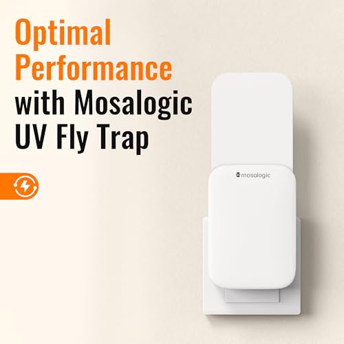 Mosalogic Sticky Card Refills Replacement Glue Cards,Fly Insect Trap 10pack - color: White, size: 10 Refills