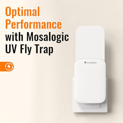 Mosalogic Sticky Card Refills Replacement Glue Cards,Fly Insect Trap 10pack - color: White, size: 10 Refills