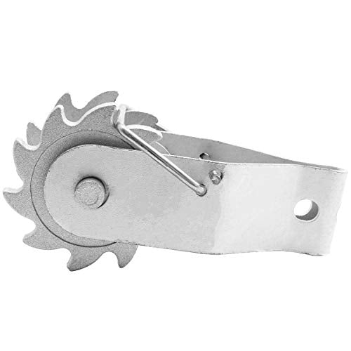 TAODAN 1PC Inline Wire Tensioner, Steel Clip Lock Wire Ratchet Tensioner, Electric Fence Strainer