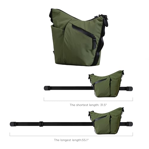 ALPAKA Flow Satchel Crossbody Sling Bag - color: Green-2l