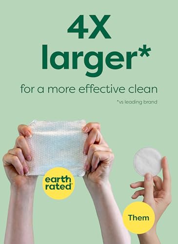 Earth Rated Dog Eye Wipes, Vet Developed, Unscented, Removes Dirt, 70ct - color: Eye Wipes Unscented, size: 70 Grooming Wipes
