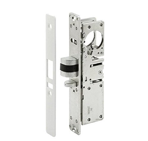 Storefront Door Mortise Deadlatch Adams Rite Lock (Right, Aluminum, 1-1/8") - size: 1-1/8" Backset, style: Right Hand