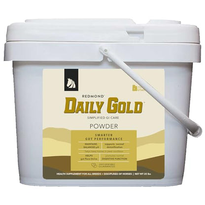 Daily Gold Stress Relief – Natural Digestive and Ulcer Supplement for Horses - size: 25 lb
