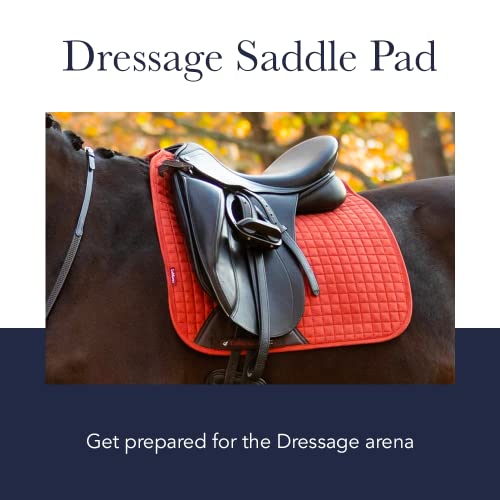 LeMieux Cotton Dressage Square - Grey - Large