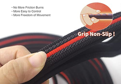 Long Dog Training Leash Dog Lead with Special Non-Slip Design and Padded Handle, 10/15/33/50 ft, for Any Size of Dogs - size: 33ft