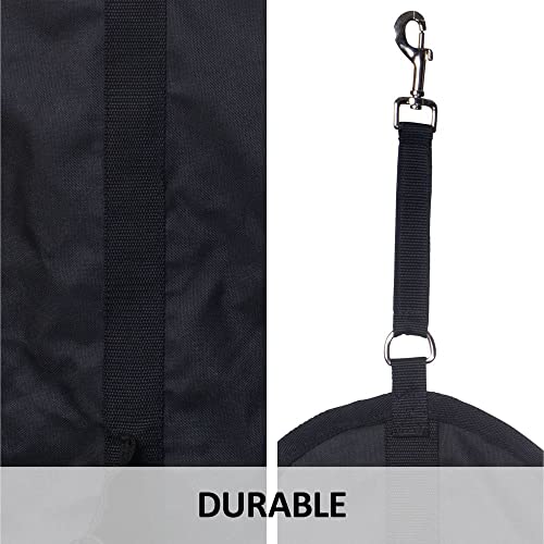 Dura-Tech Scratchless Double Bucket Holder | Scratchless Double Bucket Holder | Easy Hanging | Double Capacity | Quick Application | Durable 1200D Poly Shell | Versatile Usage | Color Black