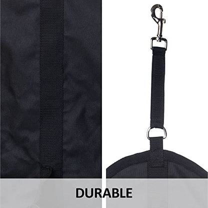Dura-Tech Scratchless Double Bucket Holder | Scratchless Double Bucket Holder | Easy Hanging | Double Capacity | Quick Application | Durable 1200D Poly Shell | Versatile Usage | Color Black