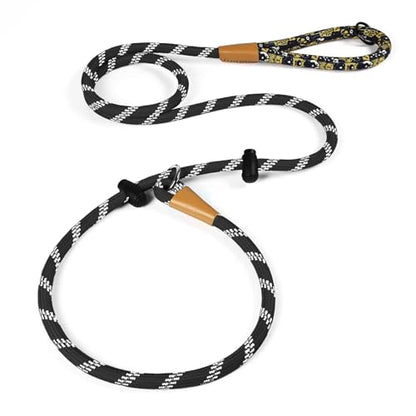 lynxking Slip Lead 6 FT x 1/2" Plus Dog Leash 6 FT x 3/8" Reflective