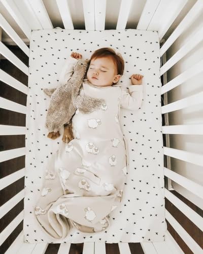 Woolino 4 Season Toddler Sleeping Sack, Merino Wool and Organic Cotton Baby Sleep Bag Sack, 2-4 Years, Sheep - color: Sheep