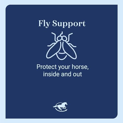 SmartEquine Comfort Horse Fly Mask with SmartCore Technology, Cob Size - size: Cob