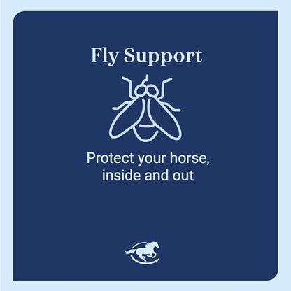 SmartEquine Deluxe Relaxed Fit Fly Boots for Horses, Pair (2), Horse Size