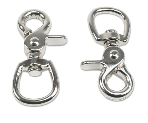 Southwestern Equine Trigger Snap Round Eye - 2 Pack (3/4") - size: 3/4 Inch Round Eye