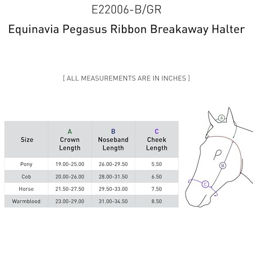 Equinavia Pegasus Adustable Breakaway Horse Halter - color: Blue/Green Polka Dots, size: Pony