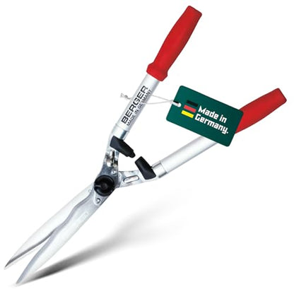Berger hedge shear comfort 4595 with serrated blades and damper, length 57 cm - size: Heckenschere mit Wellenschliff 580mm