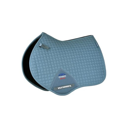 WeatherBeeta Prime Air-Tec Jump Shaped Saddle Pad - color: Washed Denim, size: Large