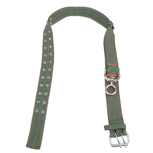 Cattle Collar, Nylon Thickened Heavy Duty Cow Show Collar with Metal Buckle and Traction Chain, Heavy Duty Cattle Show Collar Collar Thickened Neck Wrap for Horse Dog (Large Size)