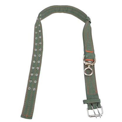 Cattle Collar, Nylon Thickened Heavy Duty Cow Show Collar with Metal Buckle and Traction Chain, Heavy Duty Cattle Show Collar Collar Thickened Neck Wrap for Horse Dog (Large Size)