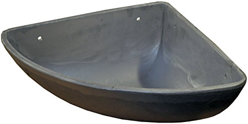 CM34 Horse Grain Feeder Cast Aluminum Corner Mount