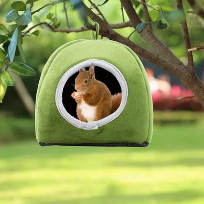 Squirrel Hideout Nest, Washable Bed & Hideaway House