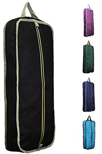 Derby Originals Padded 3 Layered Halter Bridle Carry Bags For Horse Tack- Keeps Tack Clean & Dry - color: Black
