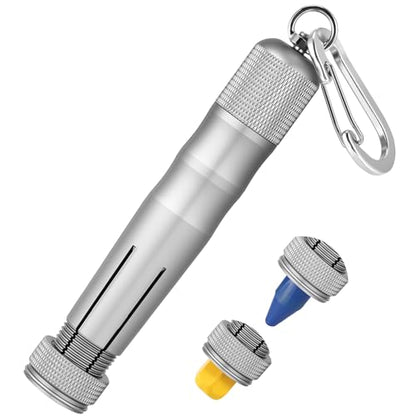 Aluminum Lumber Crayon Holder for 1/2 in Round/Hex Crayons, Silver, 1 Pack - color: Silver-1