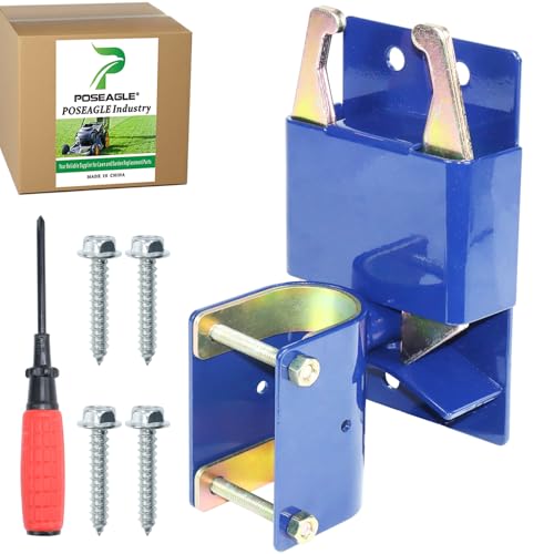 [Upgraded] Blue S16100100 Two Way Gate Latch, Farm Gate Latch - size: A1 for 1-5/8" to 2" Tubes