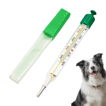 Pet Temperature Meter with Stretch Cord and Tail Clip