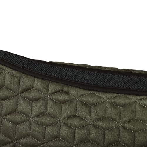 WeatherBeeta Suede Elite Air-Tec All Purpose Saddle Pad - color: Olive