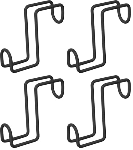 Tough 1 4" Tack Hook - color: Black, size: One Size (Pack of 4)