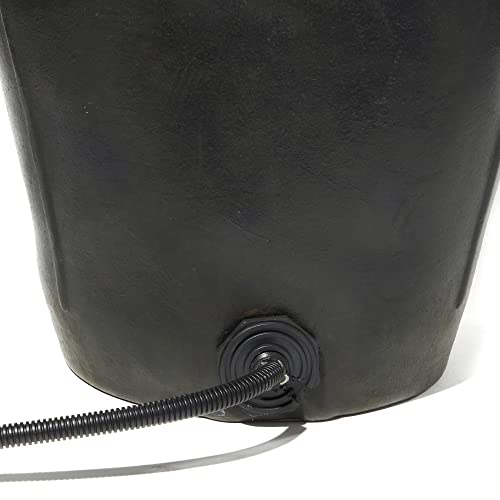 Farm Innovators FB-15R 4.5 Gallon Rubber 90 Watt Heated Bucket w/Built in Thermostat to Resist Cold (3 Pack) - color: 4.5 Gallon, size: 3 Pack