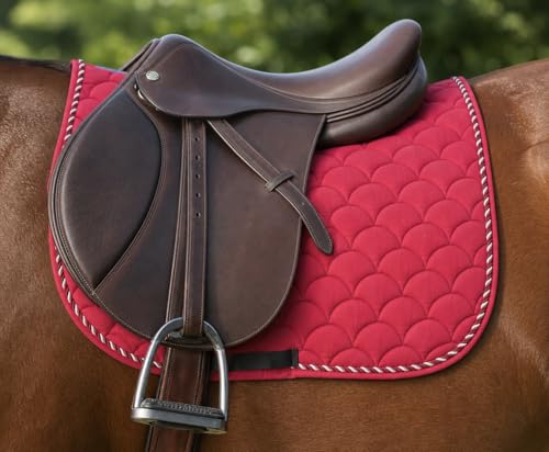 Horse Saddle Pad English Quilted Contoured All-Purpose Trail 72TS02