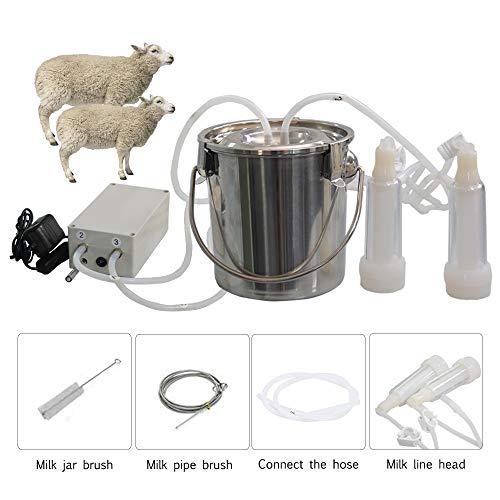 3L Goat Milking Machine, Electric Automatic Pulsation Vacuum Milker