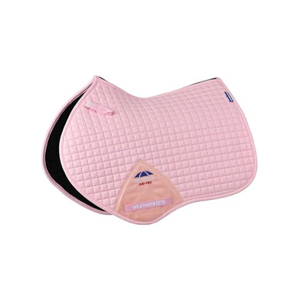 WeatherBeeta Prime Air-Tec Jump Shaped Saddle Pad - color: Light Pink, size: Large
