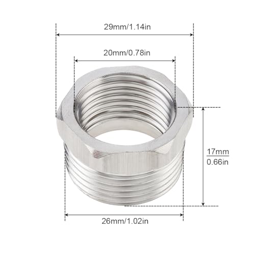 Float Valve, 1/2inch to 3/4inch Auto Fill Shut Off Water Float Valves | 304 Stainless Steel Fully Automatic Water Level Control for Water Tank, Pool, Tower, Livestock Troughs - style: Style 1