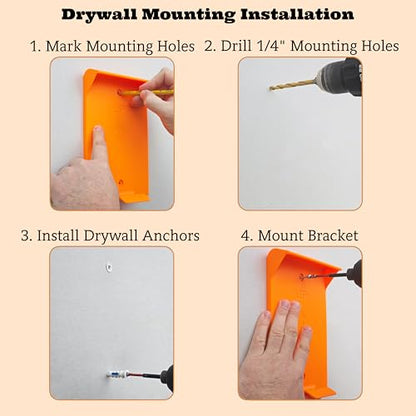 Leaf Blower Wall Mount for Stihl BG56C - Secure No-Wobble Storage Hanger, Fast Install (Stud or Drywall), Made in USA (BG56C) - size: BG56C