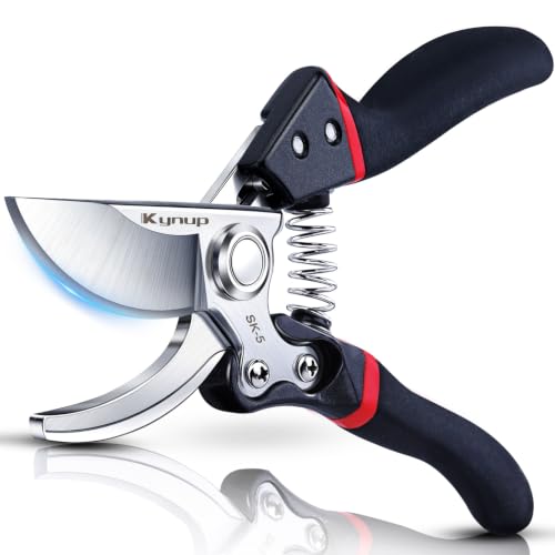 Kynup Pruning Shears for Gardening, Garden Shears Heavy Duty - style: Modern Black