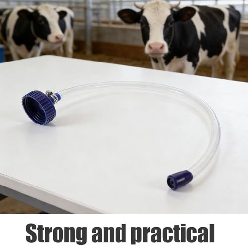 Calf Feeding Tube Lamb Drink Feeder Hose for Newborn Livestock Soft Liquid Dosing Attachment for Goat Sheep Farm Animal Care 21.65 in