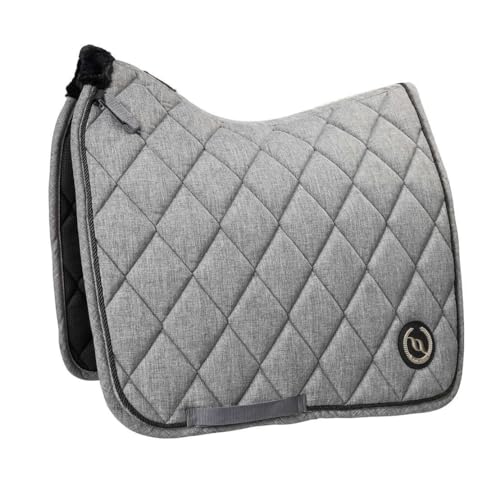 Back on Track Haze Collection Dressage Saddle Pad - color: Grey, size: Cob