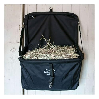 Professionals Choice 14X24X14 Equine Folding Combo Feeder Bag (Black)