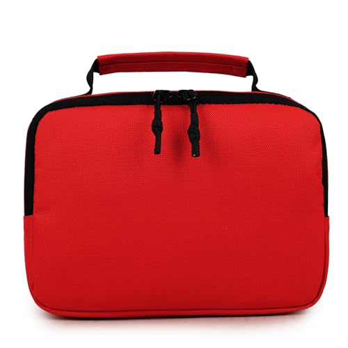 Handy Mini First Aid Kit Empty, First Aid Bag For Your Next Adventure, Emergency Kit For Home, Office, Vehicle, First Aid Supplies Organizer Bag For Travel Outing (Basic Edition)