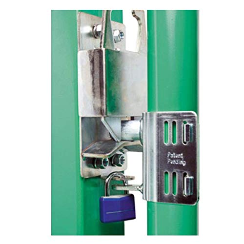 Heavy Duty Lockable 2-Way Livestock Gate Latch Compatible Co-Line, fit in Many Different Commercial, Residential and Ranch Gates, Fits Round Pipe 1.5" OD to 2.375" OD or Square Pipe 1-1/2" to 2"