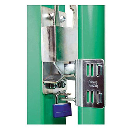 Heavy Duty Lockable 2-Way Livestock Gate Latch Compatible Co-Line, fit in Many Different Commercial, Residential and Ranch Gates, Fits Round Pipe 1.5" OD to 2.375" OD or Square Pipe 1-1/2" to 2"