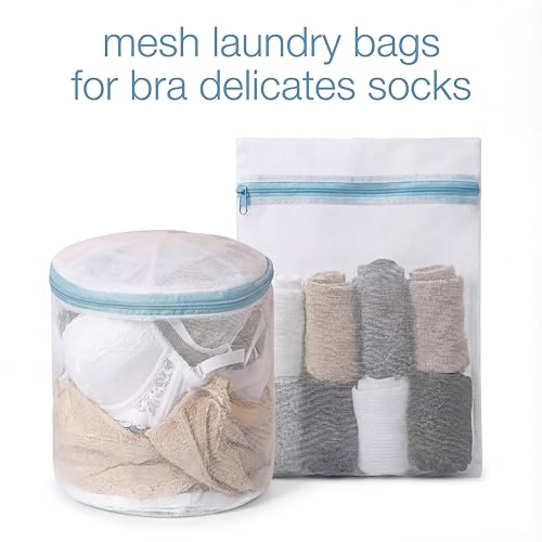 Mesh Laundry Bags for Delicates, 6 Pack Lingerie Bra Wash Bags, 4 Sizes